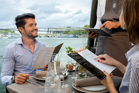 Lunch cruise on the River Seine with panoramic views of Paris