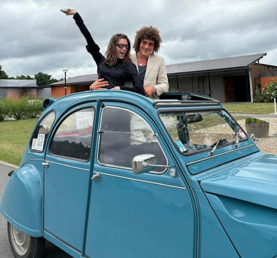 Excursión privada de un día completo a Saint-Émilion y Pomerol en un coche clásico