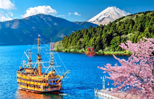 Monte Fuji, Owakudani, crucero y teleférico por Hakone, viaje de 1 día a Oshino Hakkai