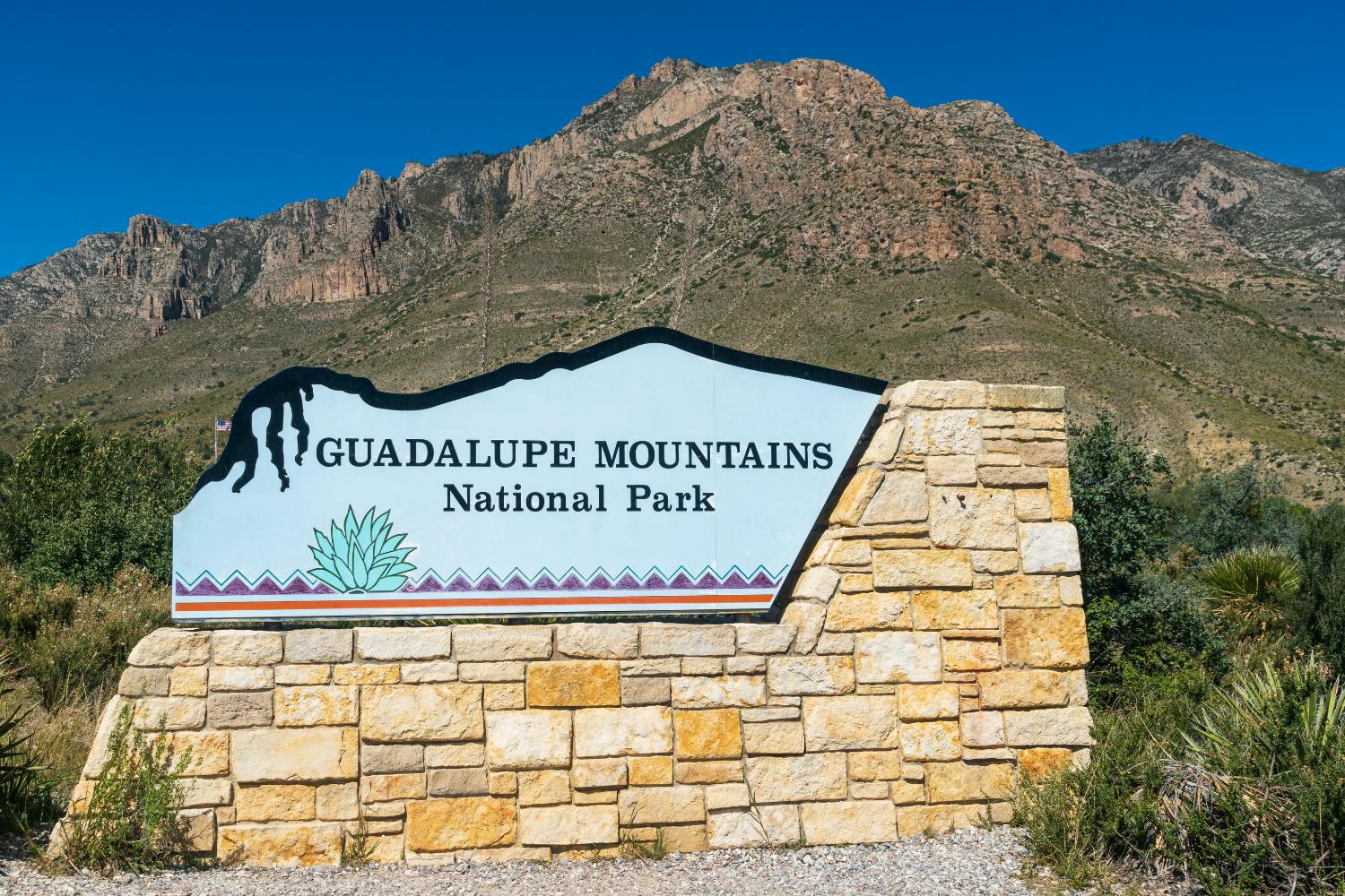 Guadalupe Mountains National Park self-guided driving and walking tour