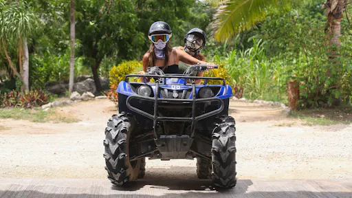 Akumal Monkey Sanctuary with ATV tour and snorkelling
