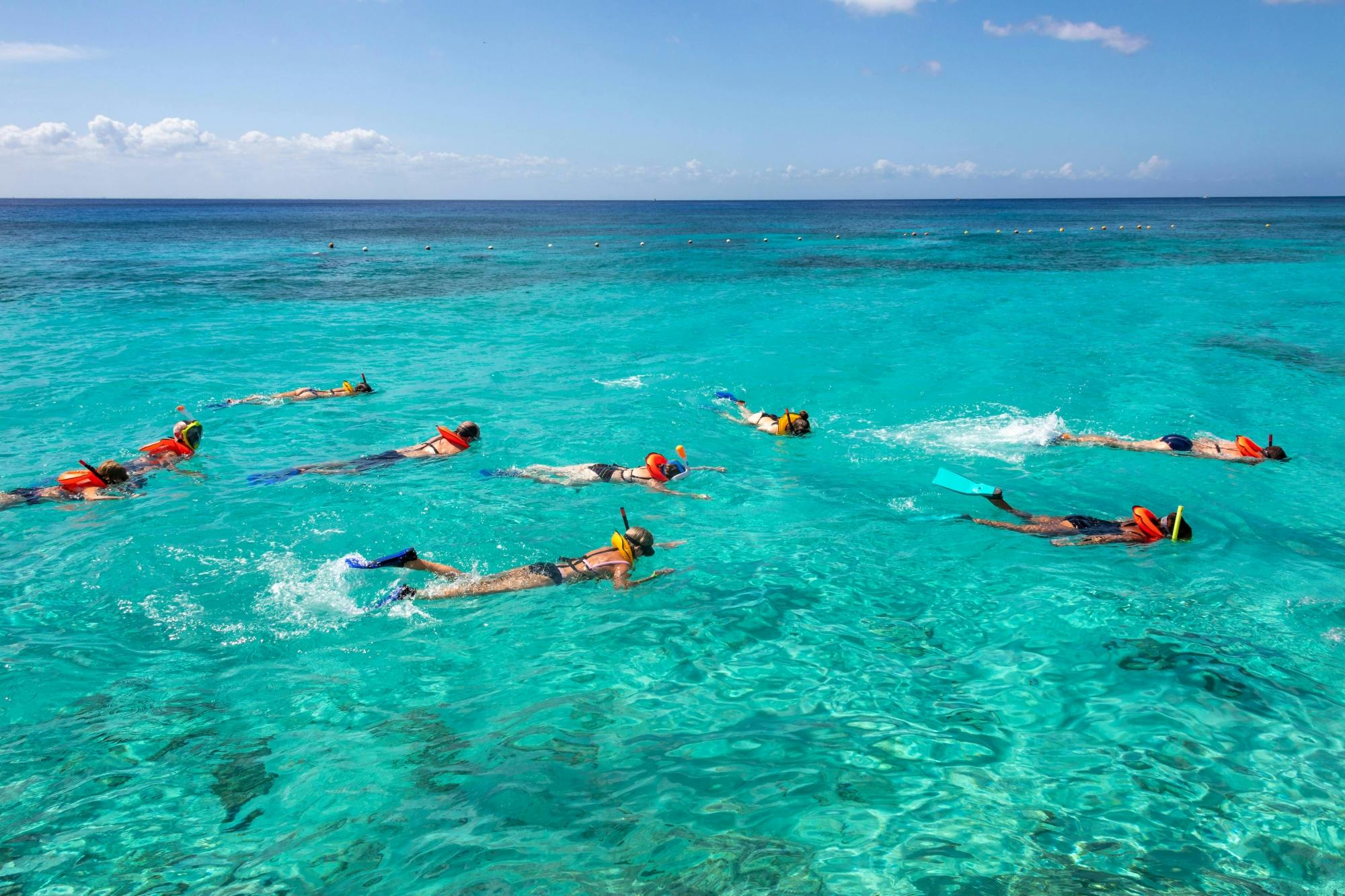 Cozumel guided snorkelling and island tour from Cancun