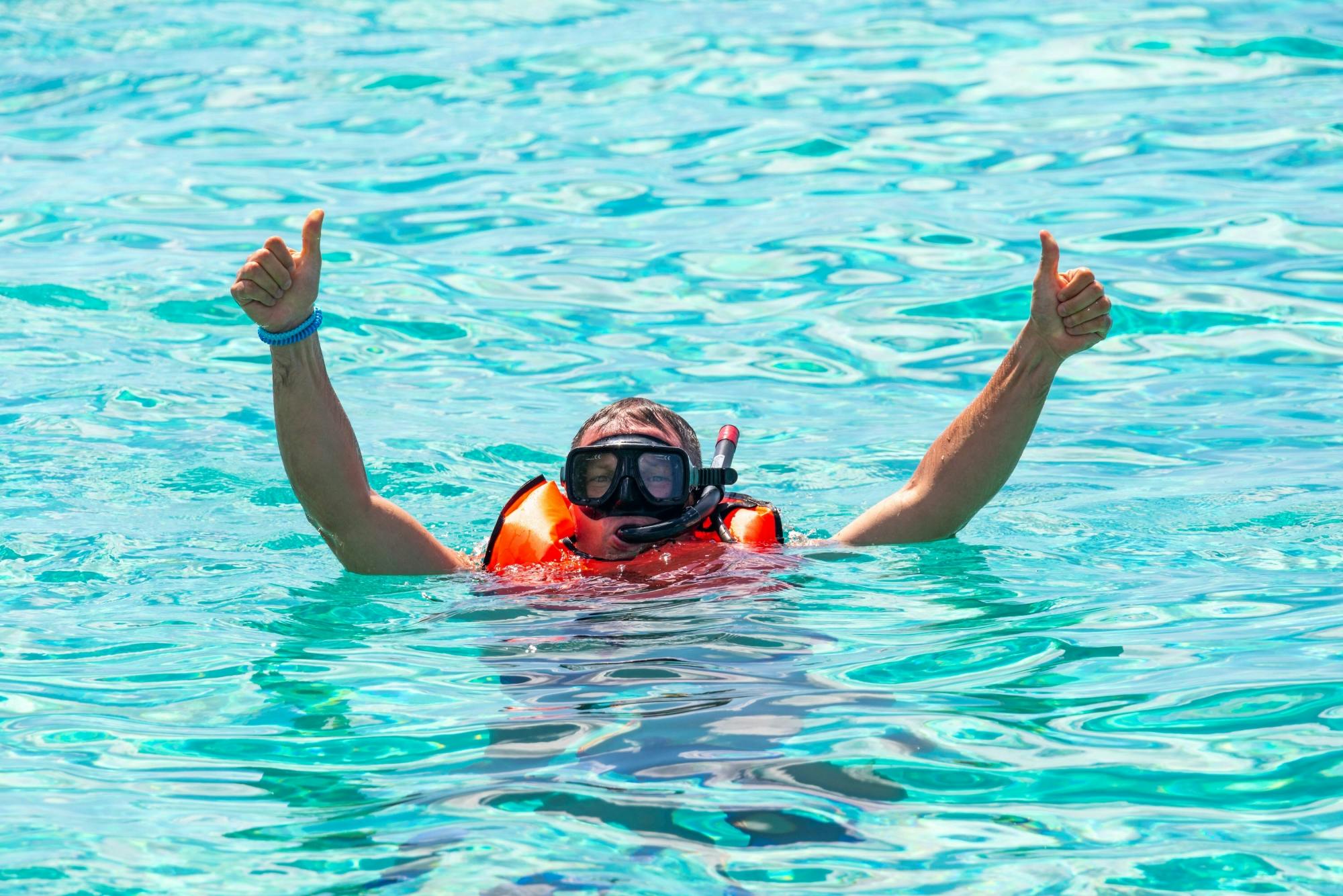 Cozumel guided snorkelling and island tour from Cancun