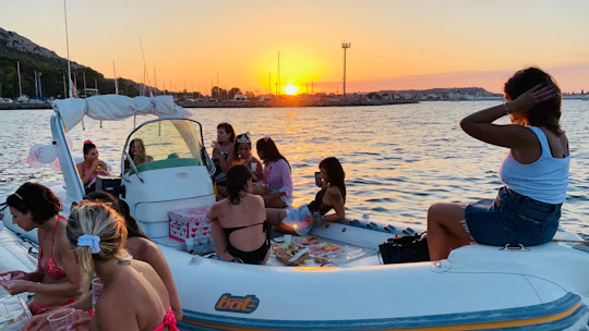 Sunset boat trip from Cagliari