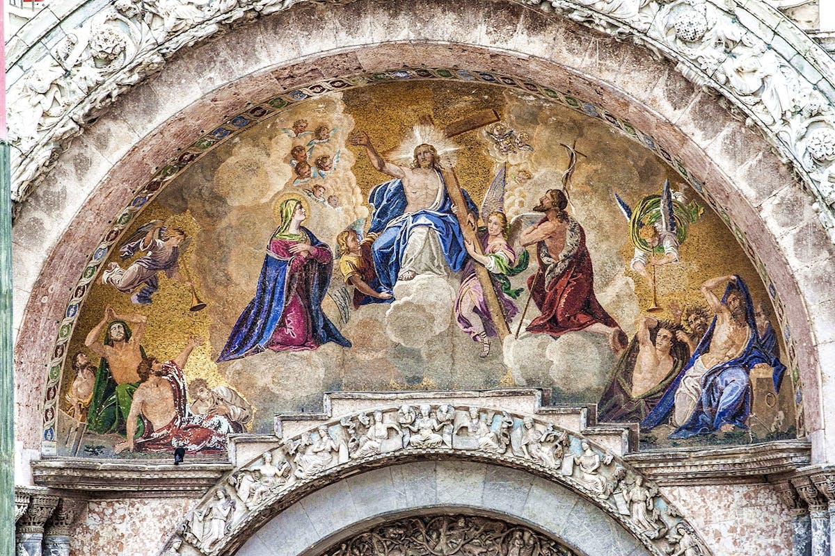 Basiliek vanaf San Marco tour met Pala d'Oro