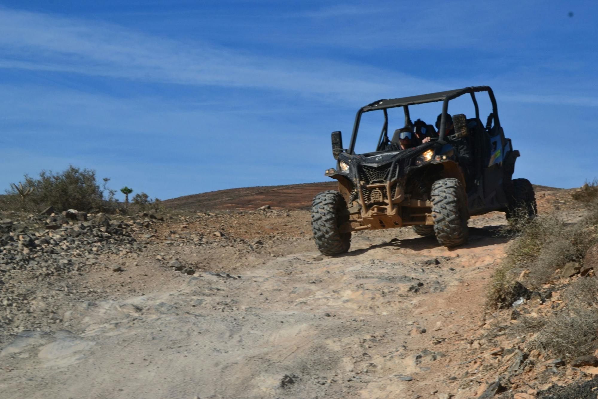 North Lanzarote mixed-terrain four-seater buggy tour with transfers