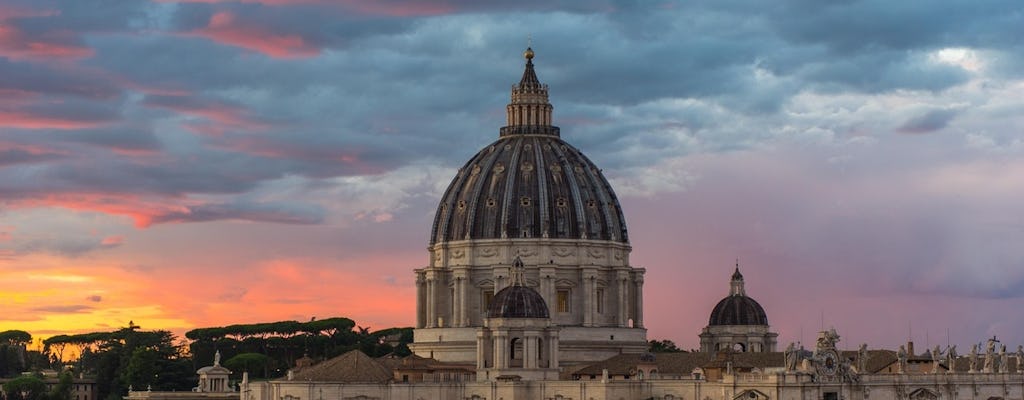 St. Peter's Basilica, Passetto di Borgo and Castel Sant'Angelo entry