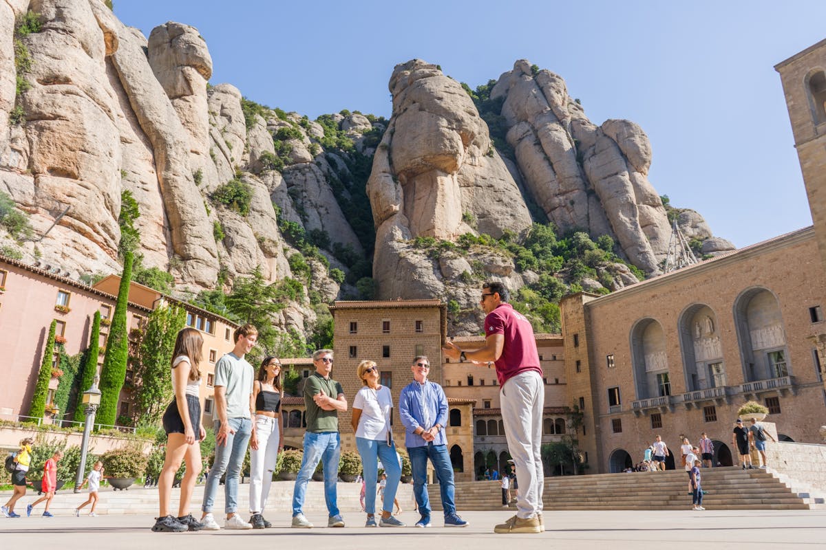 Visita guidata di mezza giornata a Montserrat da Barcellona