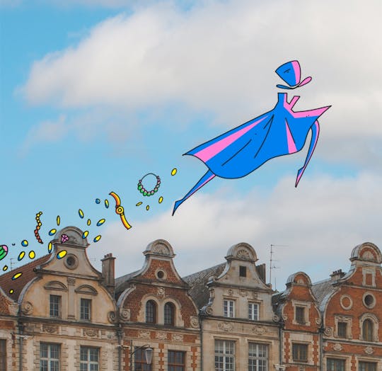 Interactive treasure hunt in Lille guided by Lupin