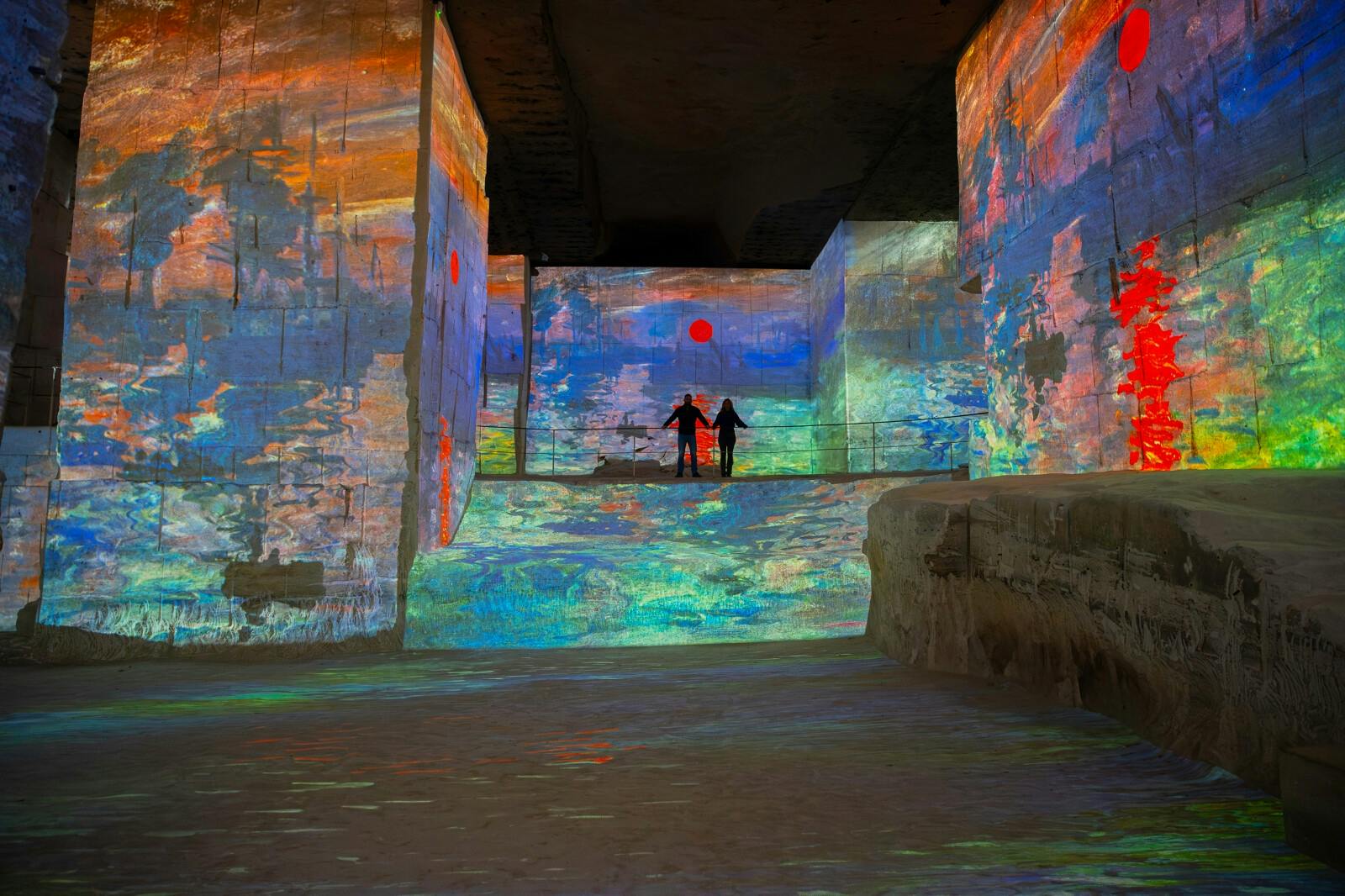 Carrières des Lumières immersive art experience