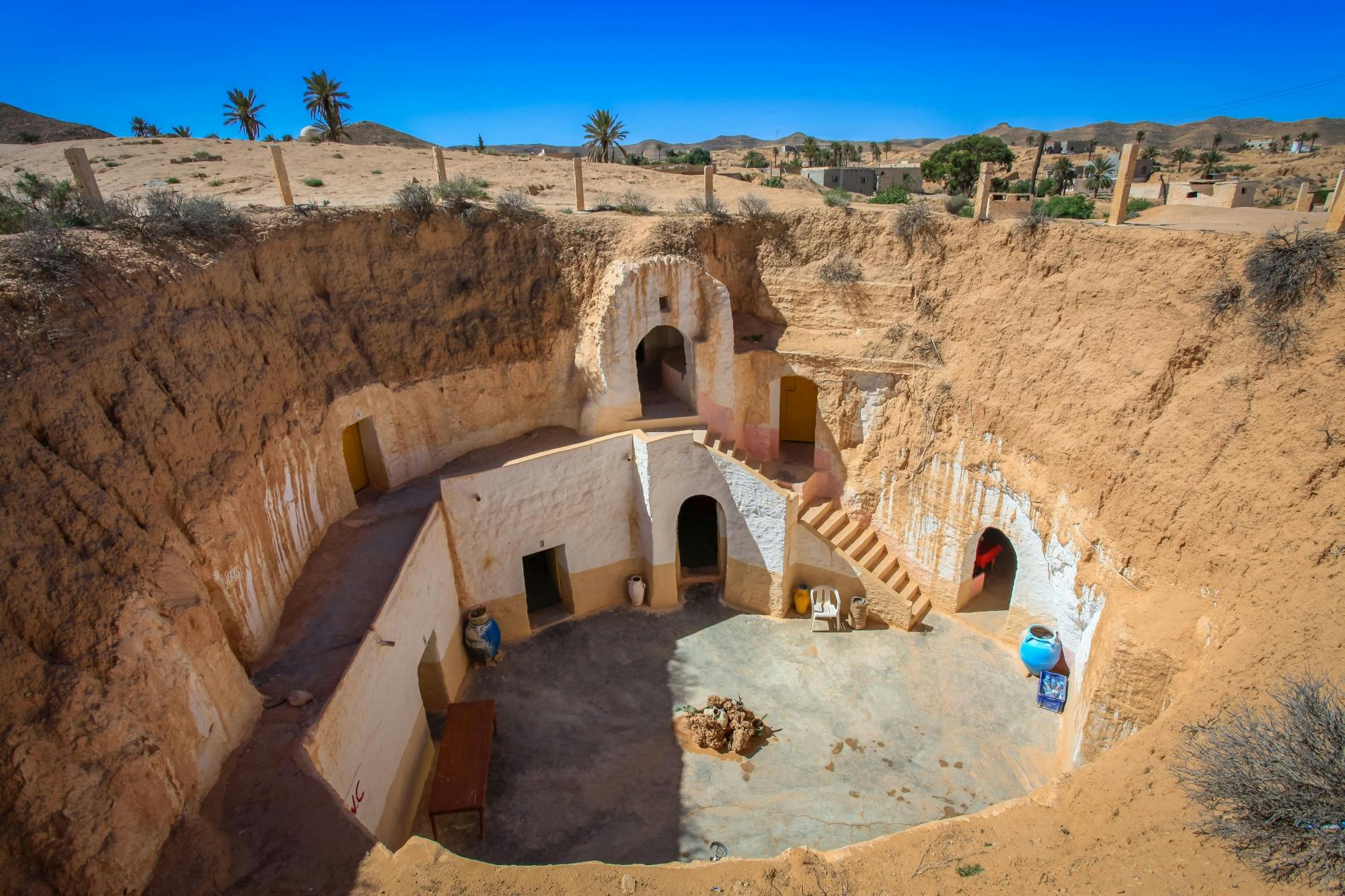 Tunisian Sahara two-day film set tour from Sousse