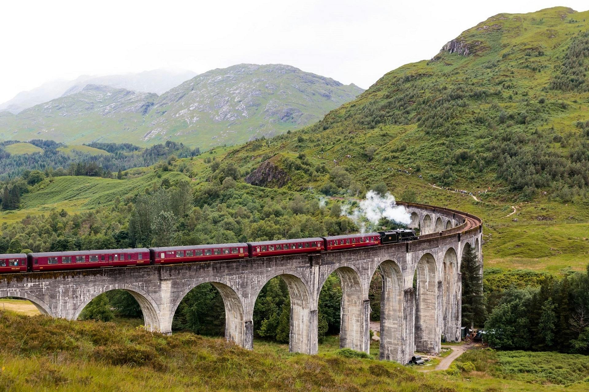 West Highlands, Glen Coe and the Jacobite Steam Train tour
