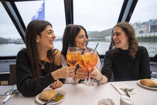Lunch cruise on the River Thames