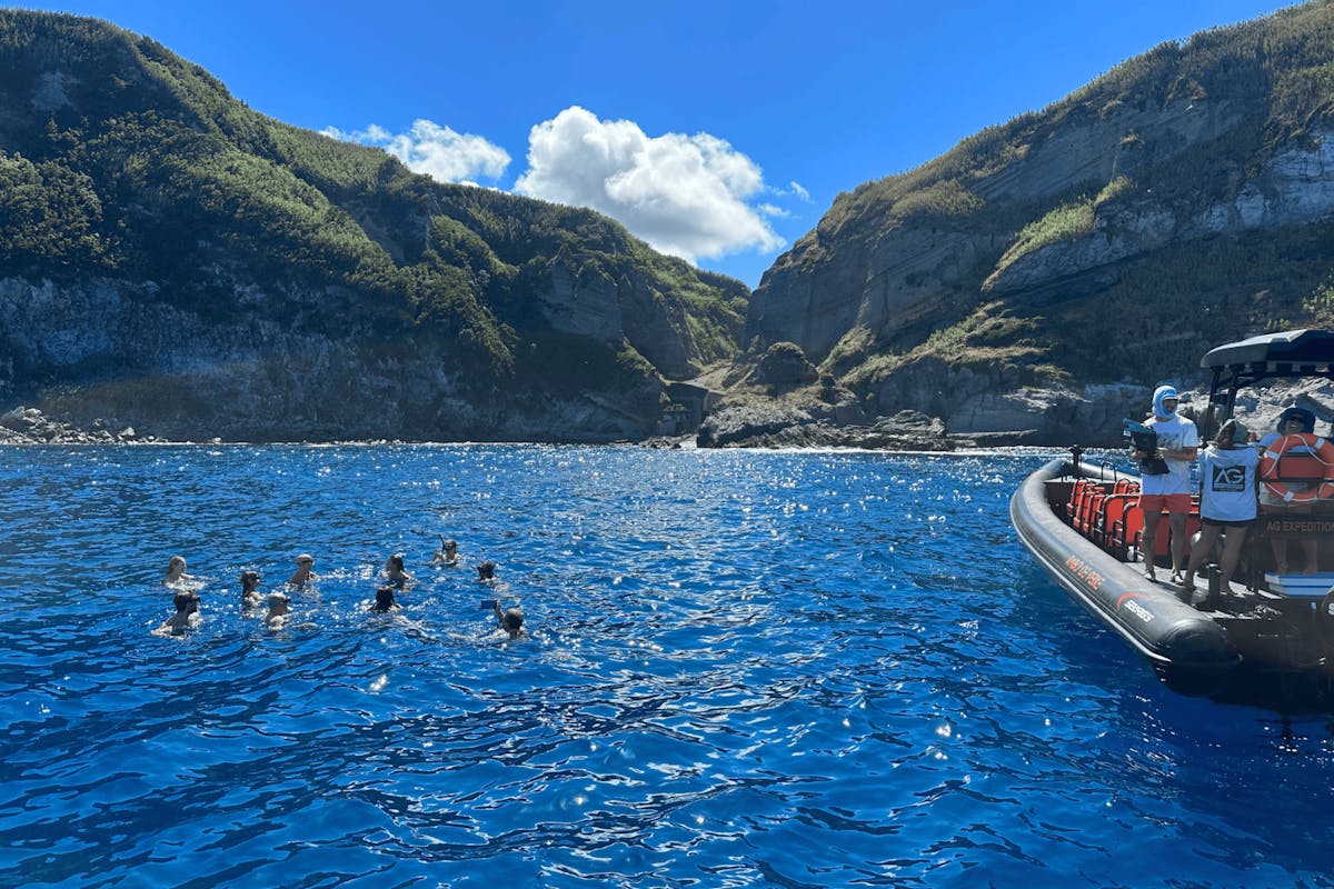 Snorkelavontuur aan de kust vanaf São Miguel