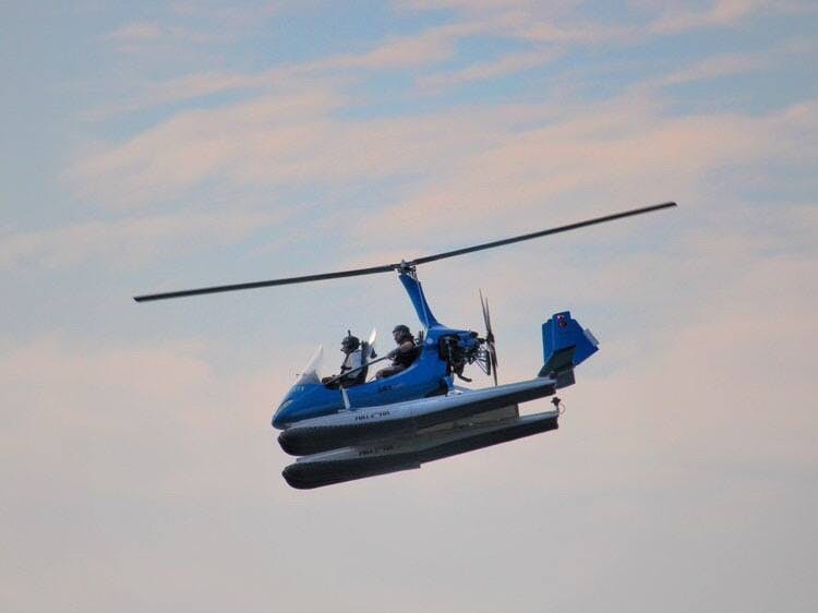 Marmaris gyrocopter flight experience