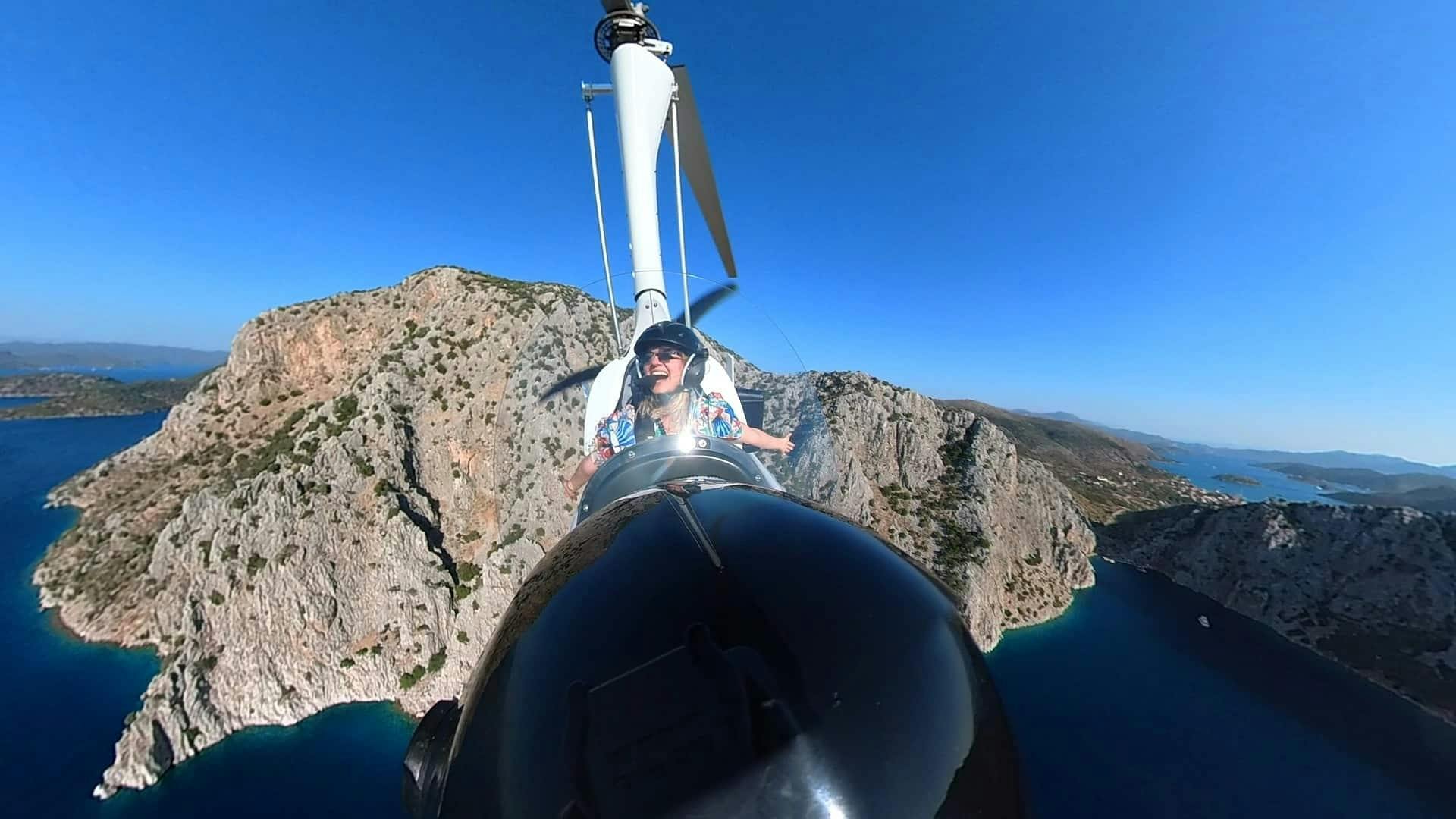 Marmaris gyrocopter flight experience