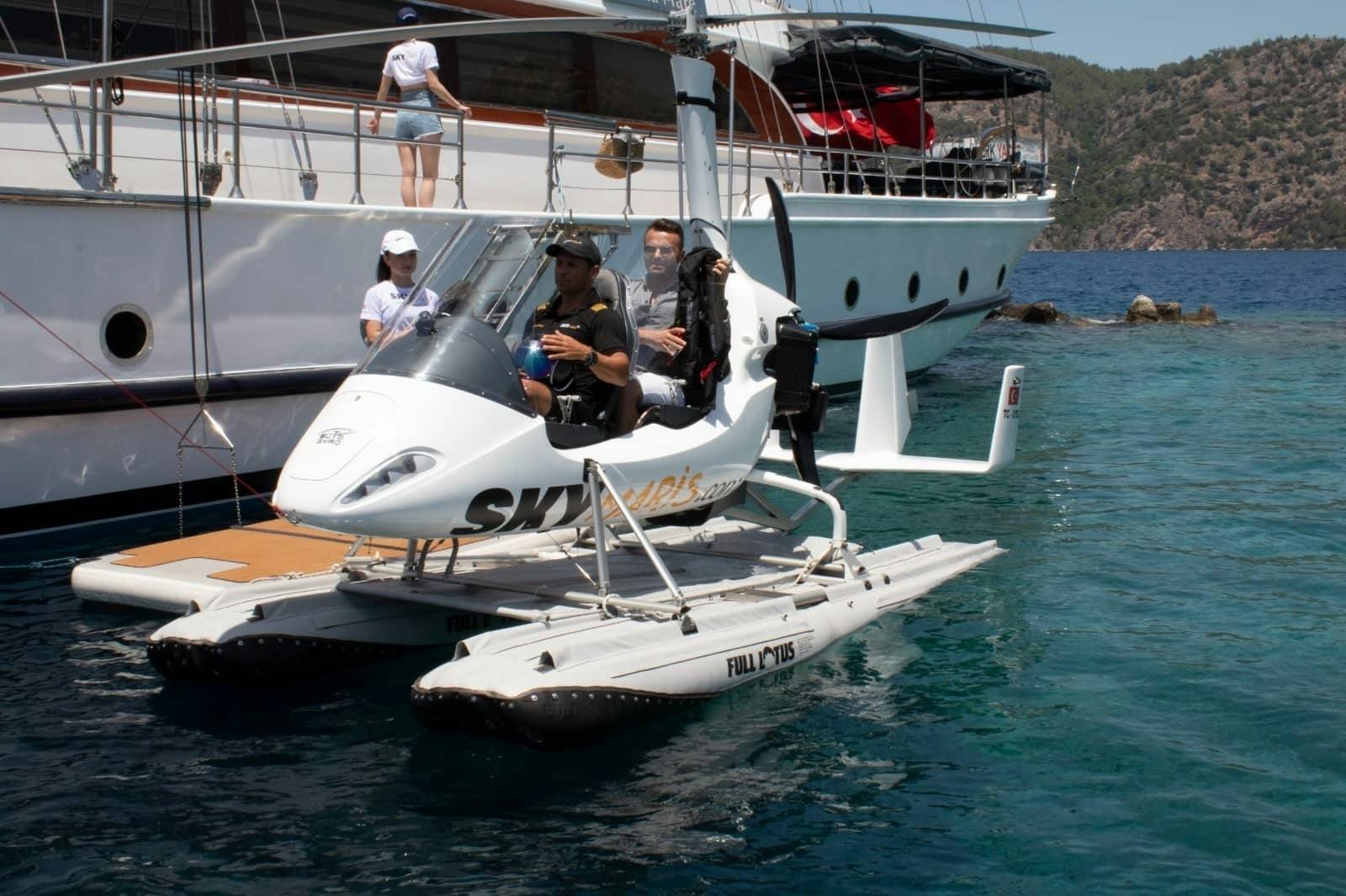 Marmaris gyrocopter flight experience