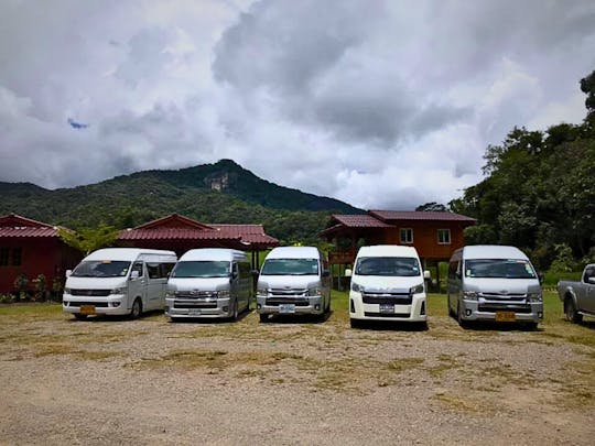 Private transfer from Chiang Mai City to to Mae Hong Son Town by van