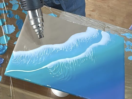 Resin art workshop experience in downtown Ishigaki City