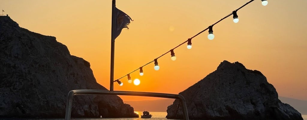 Sunset cruise with swim stops from Skiathos