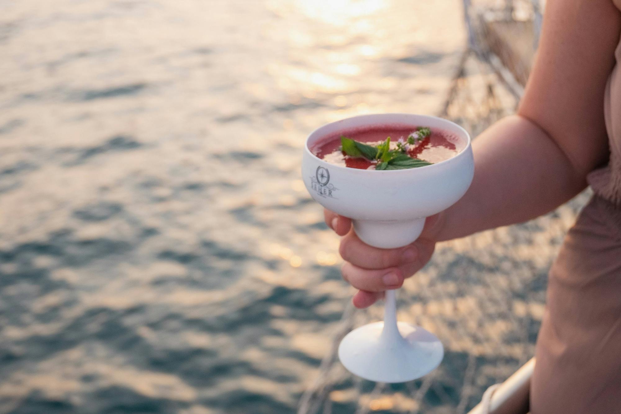 Adults-only sunset gulet cruise with dinner from Side