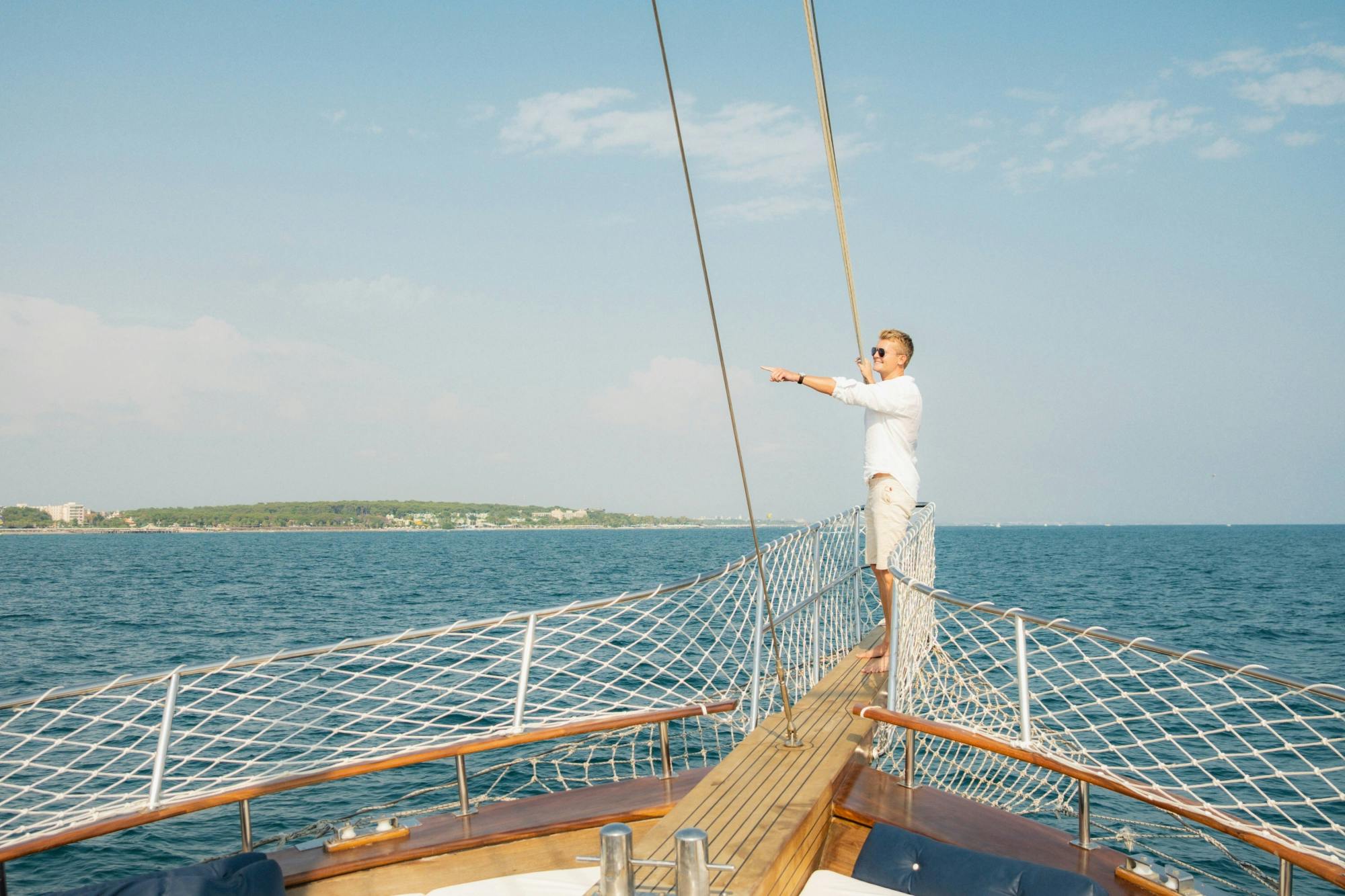 Adults-only sunset gulet cruise with dinner from Side