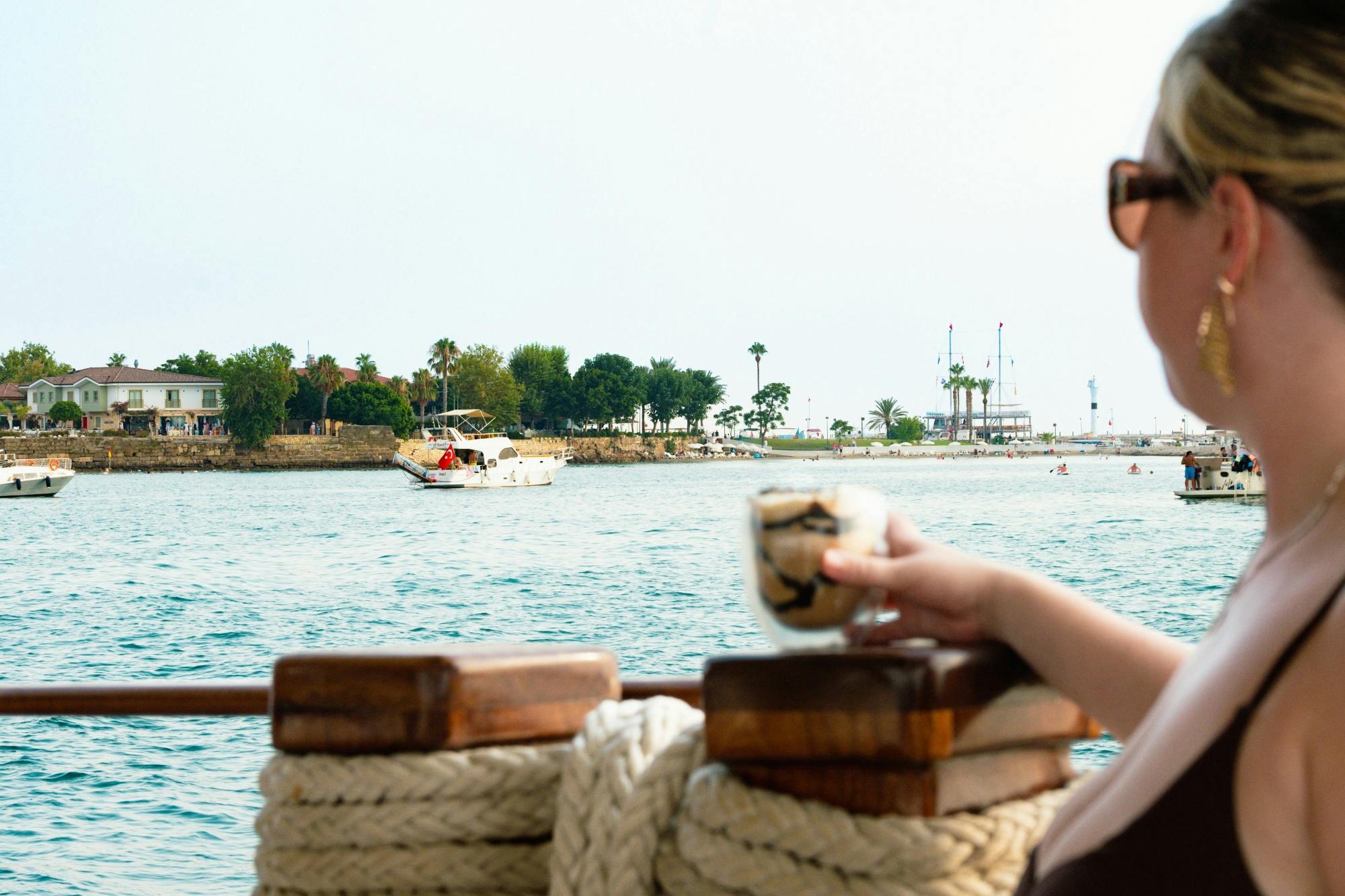 Adults-only sunset gulet cruise with dinner from Side