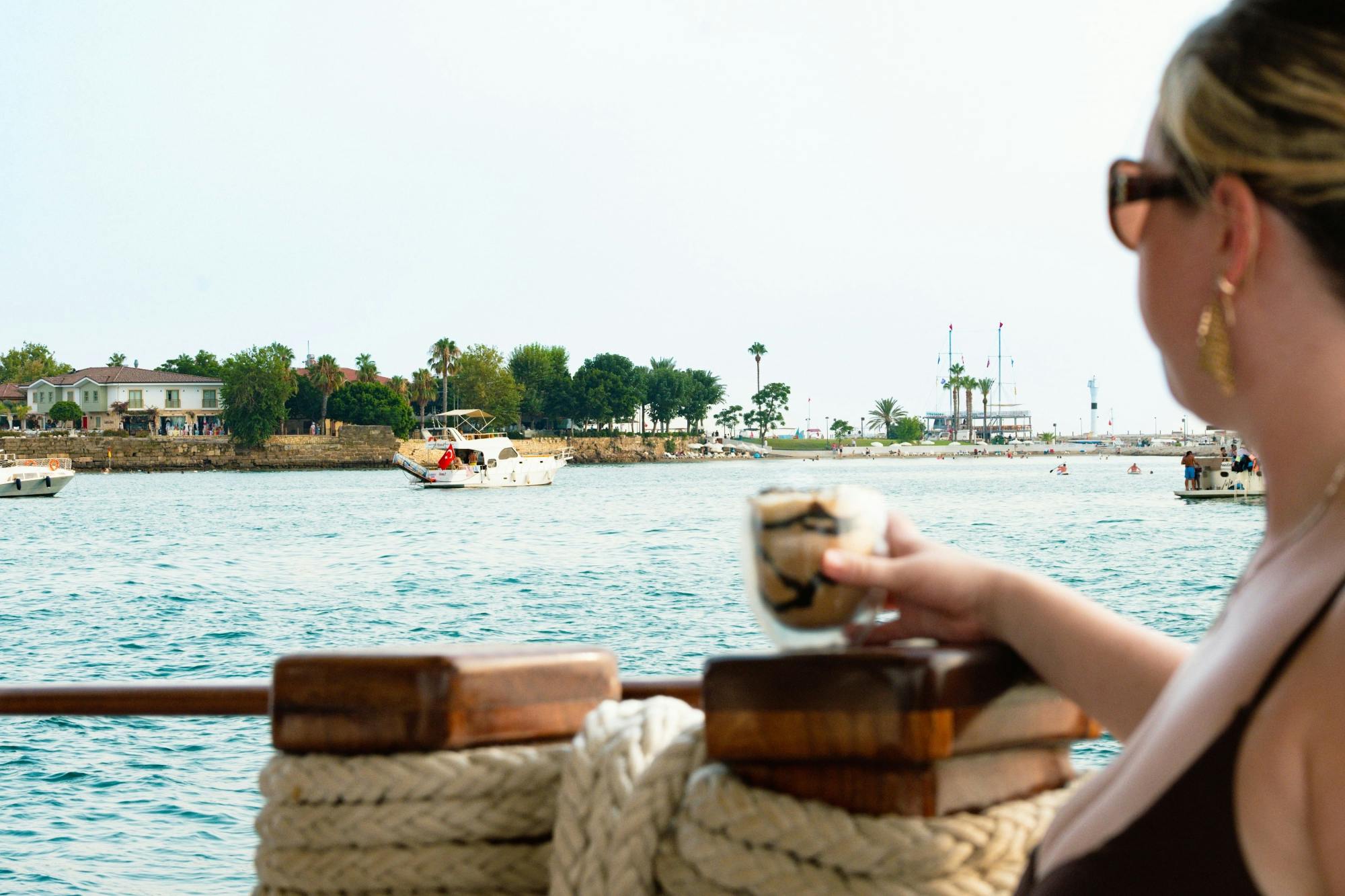 Adults-only sunset gulet cruise with dinner from Side