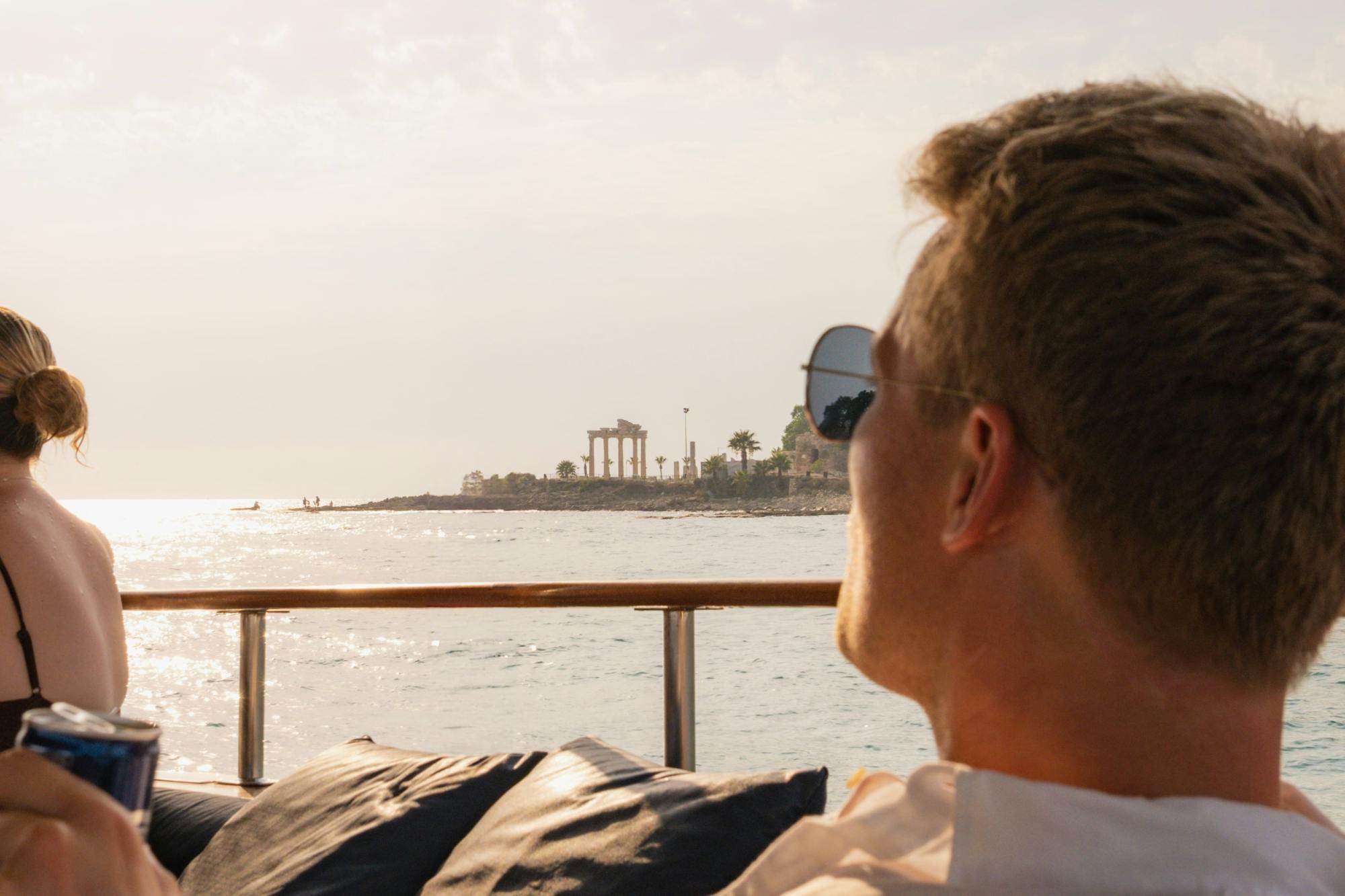 Adults-only sunset gulet cruise with dinner from Side