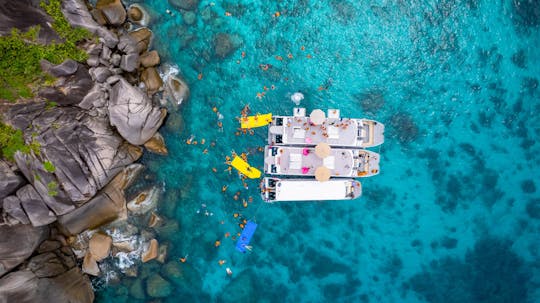 Speed catamaran tour from Phuket to Similan Islands