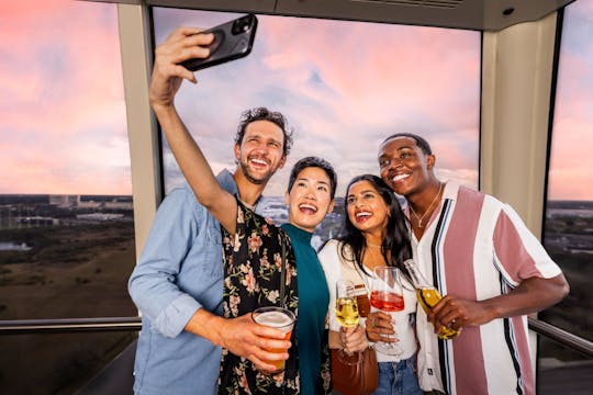 Sips in the sky package at the Orlando Eye