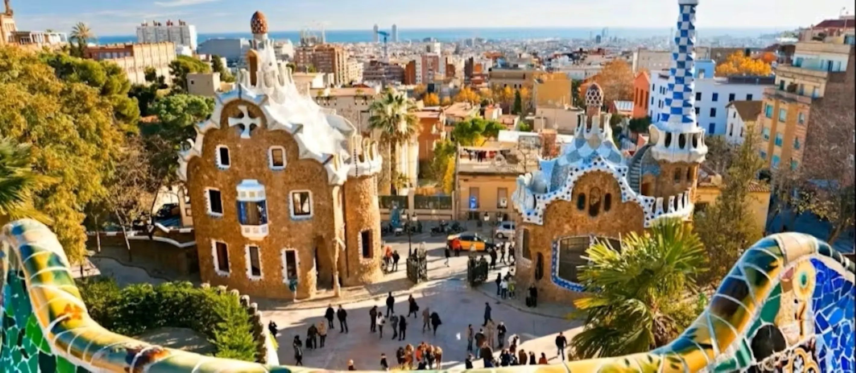 Park Güell – sisäänpääsy jonon ohitse