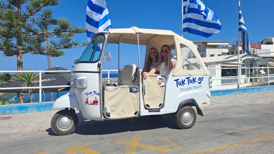 Malia to Hersonissos private tuk-tuk adventure with tastings