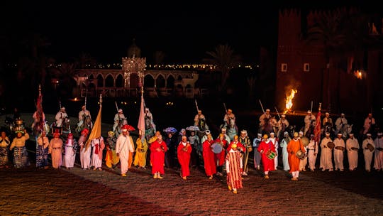 Fantazia Chez Ali, authentic Moroccan dinner and show