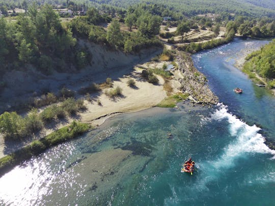 Off-road 4x4 adventure and white-water raft in Taurus Mountains