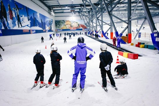 4-hour indoor skiing experience on the slope at SnowWorld Bispingen