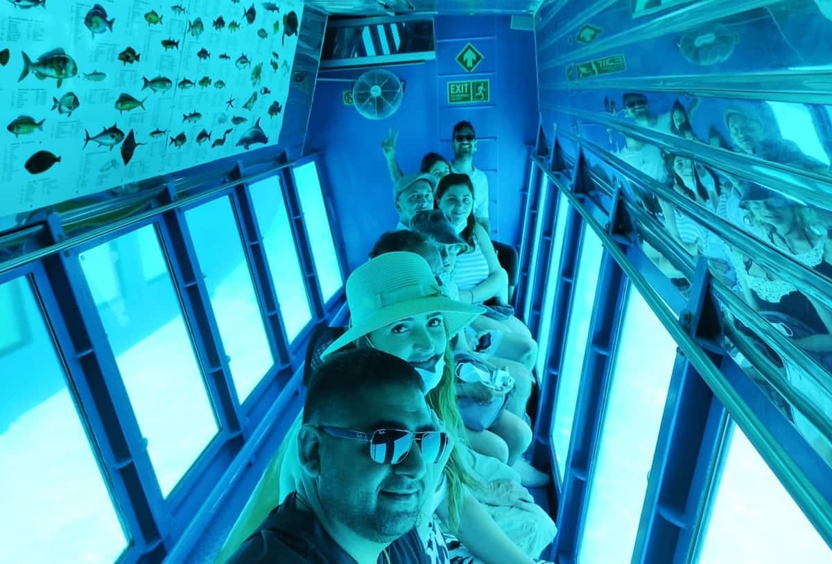 Cretan semi-submarine and guided tour from south Crete