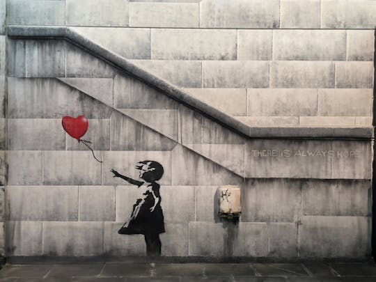 Entrance tickets to Banksy Museum in Amsterdam