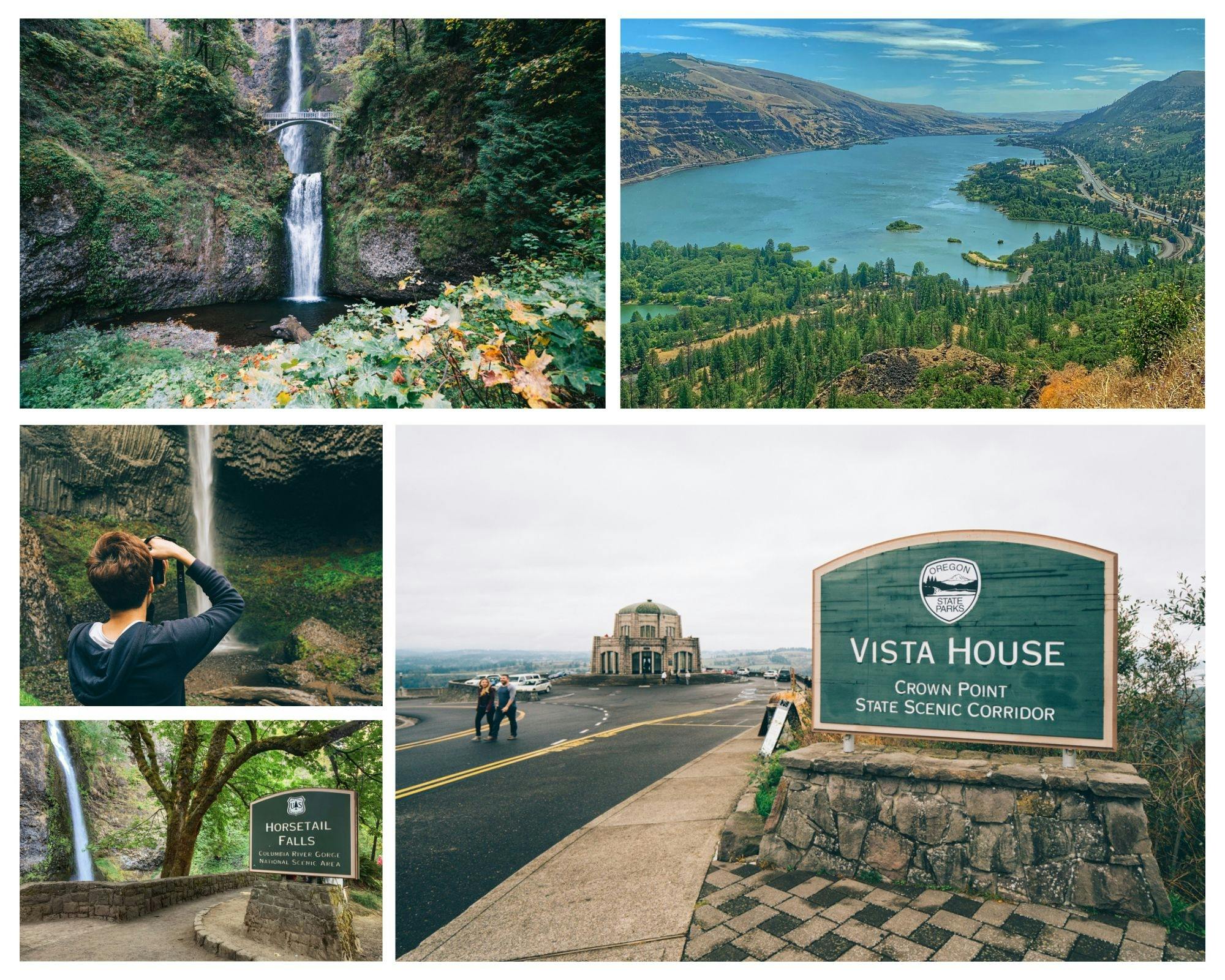 Portland city and Gorge waterfalls tour