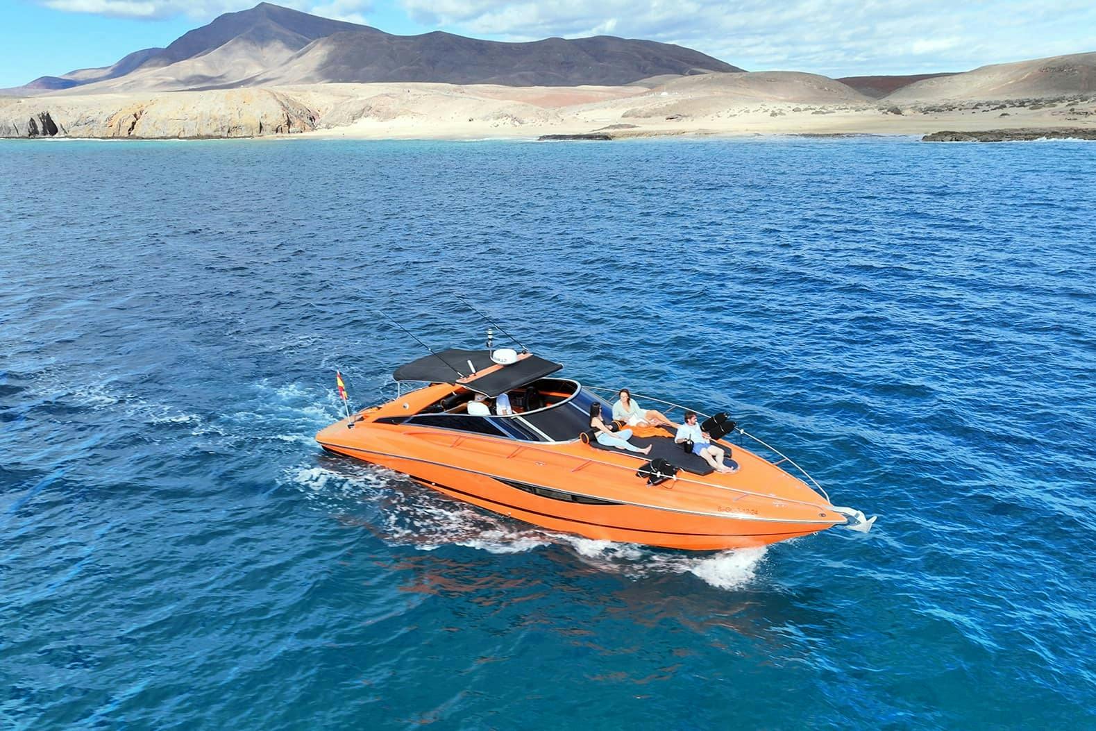 Luxury speedboat tour from Puerto Calero in Lanzarote