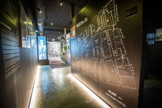 Billet d'entrée au musée secret Mika Tivadar à Budapest