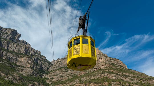 Montserrat uphill cable car ticket