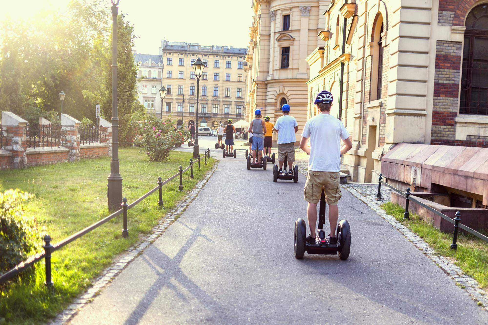 Visita guidata del centro storico di Cracovia in Segway