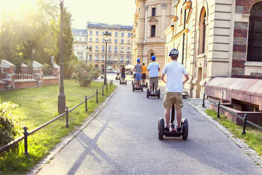 Visita guiada ao centro histórico de Cracóvia de Segway