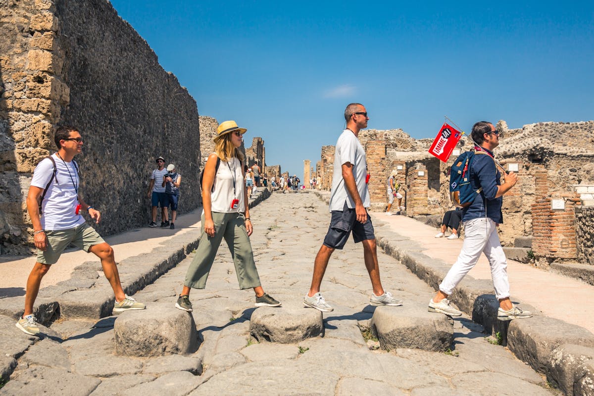 Skip-the-line rondleiding door Pompeii vanuit Sorrento