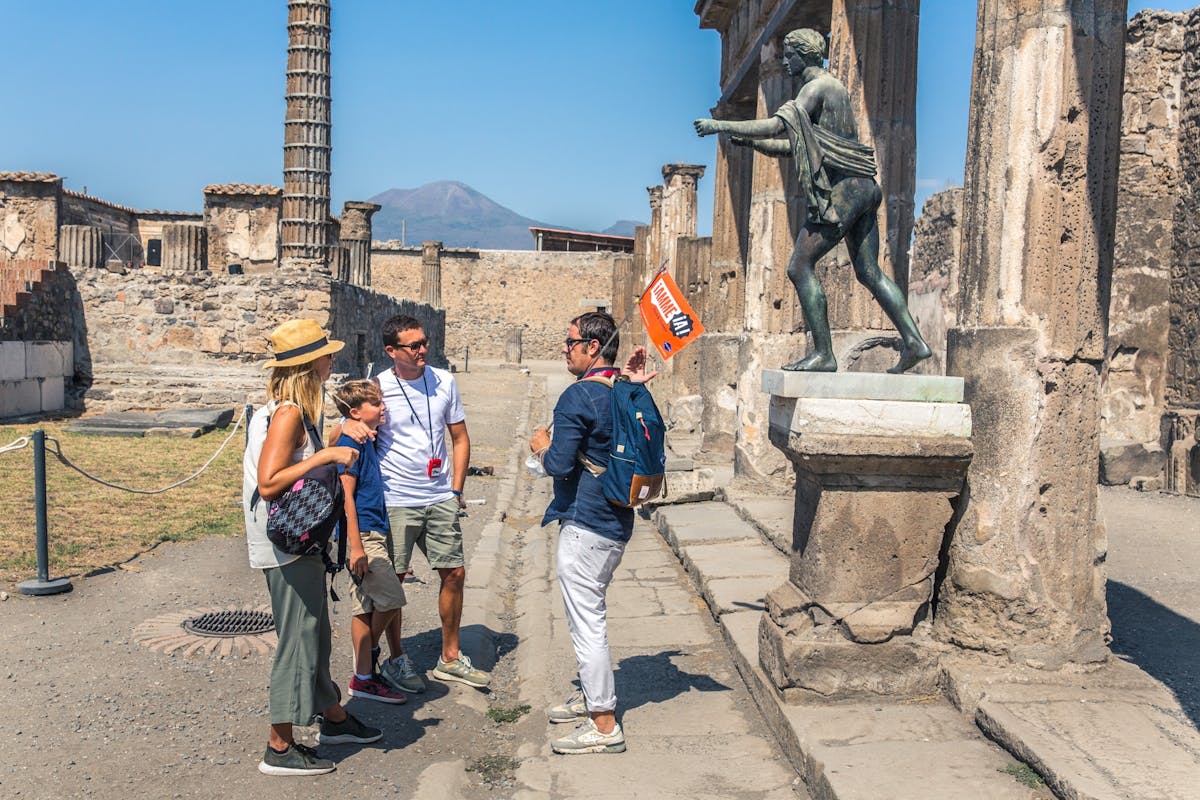 Visita guidata "Skip the line" di Pompei da Napoli