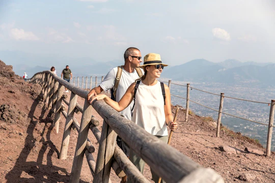 Pompeii ruins and Mt. Vesuvius volcano day trip from Naples