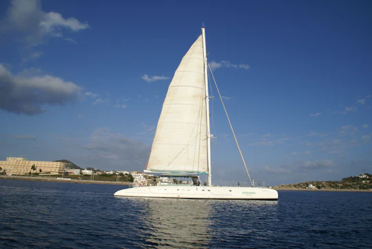 Catamaran excursion to Illetas from Ibiza with food