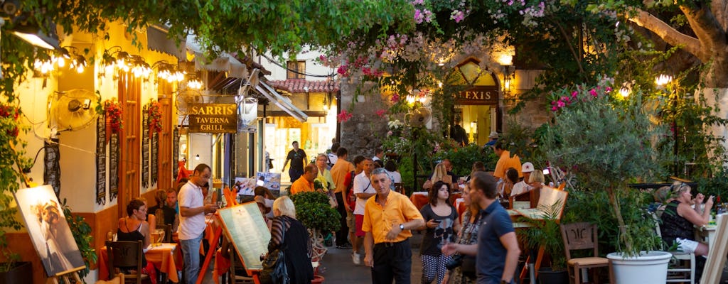Evening tour of Rhodes Town with dinner