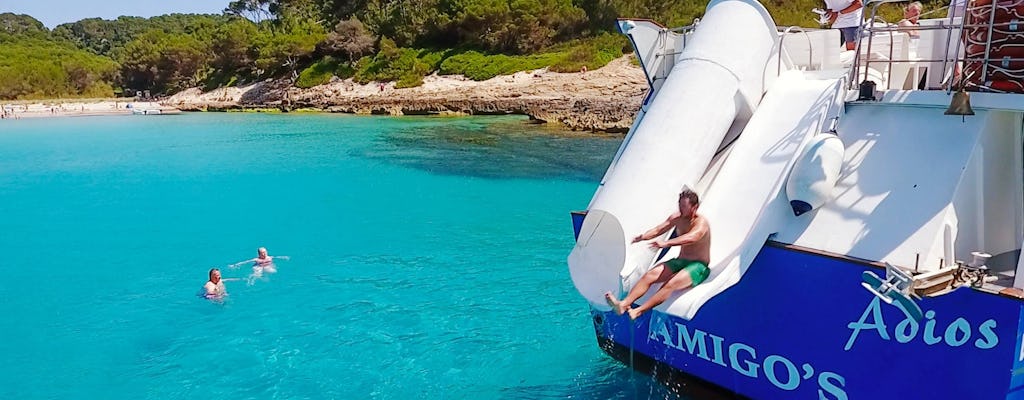 Boat trip to Menorca’s hidden beaches from Cala Galdana